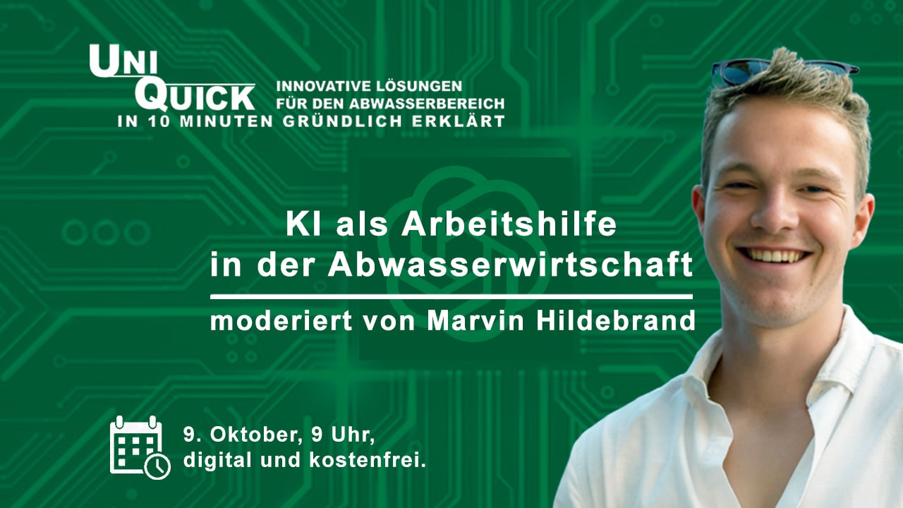 KI als Arbeitshilfe in der Abwasserwirtschaft
