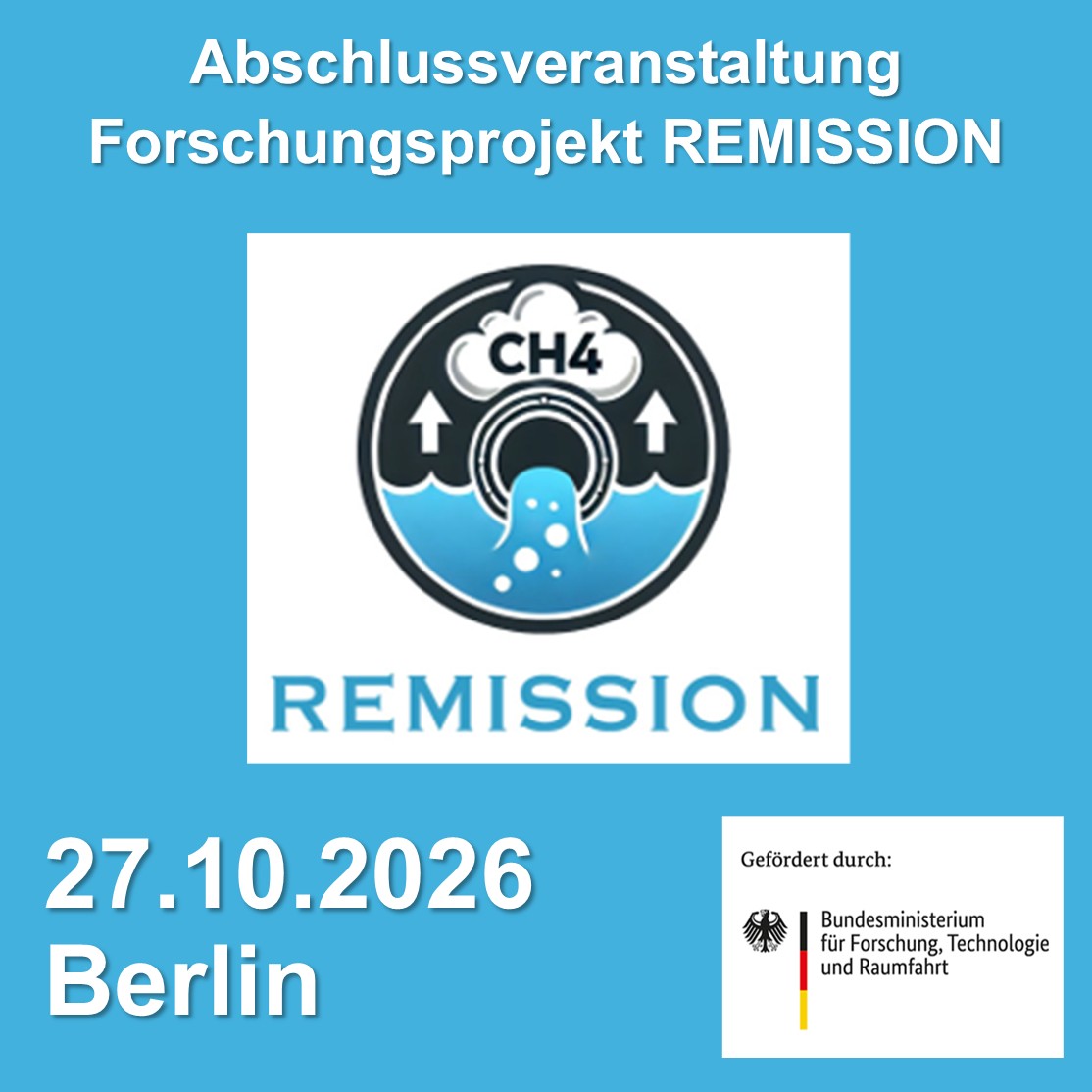 Abschlussveranstaltung „Methanemissionen aus der Kanalisation“